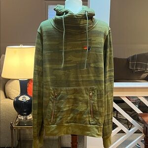 Aviator Nation Olive Camo Hoodie